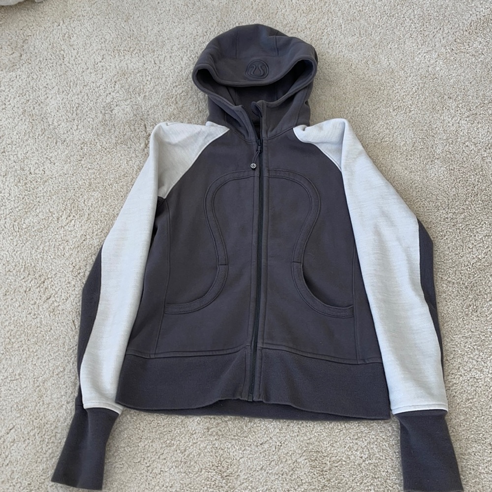 Lululemon scuba zip hoodie sweatshirt size 6